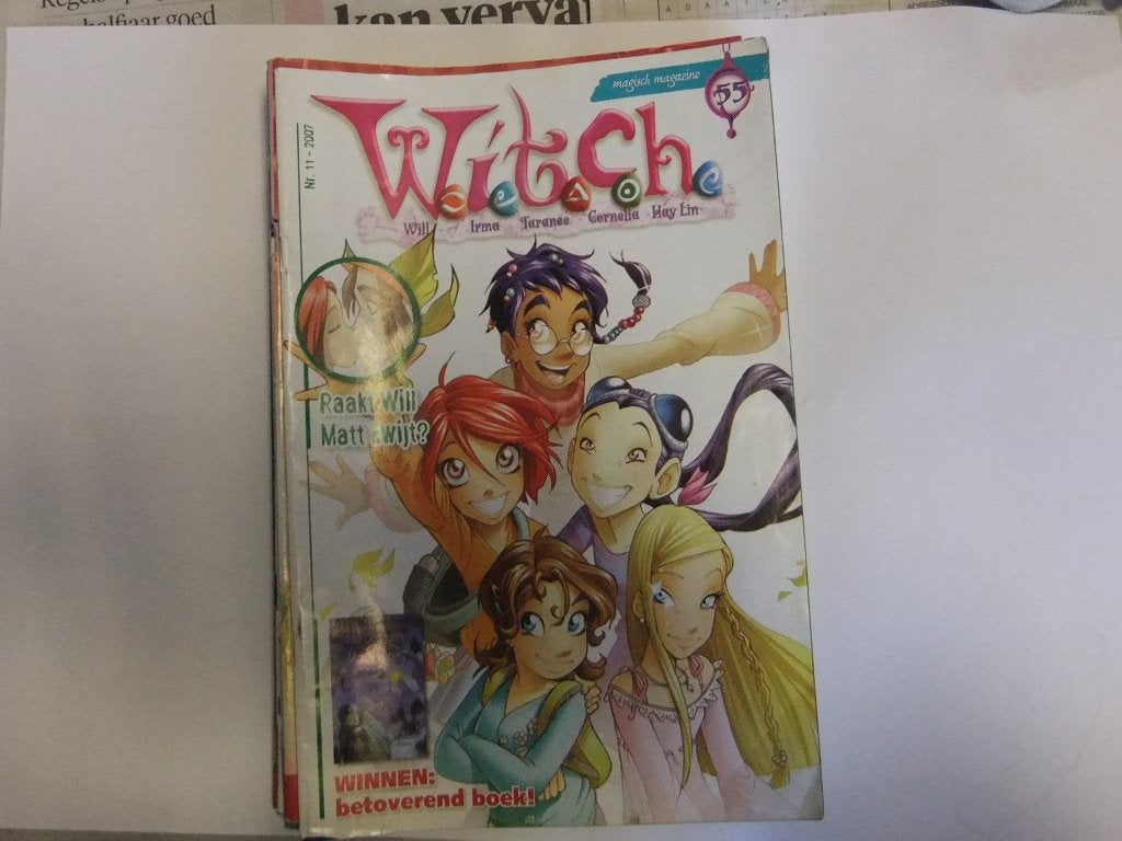 W.I.T.C.H. magazine nr 55, Eén stripboek, Verzenden, Gelezen
