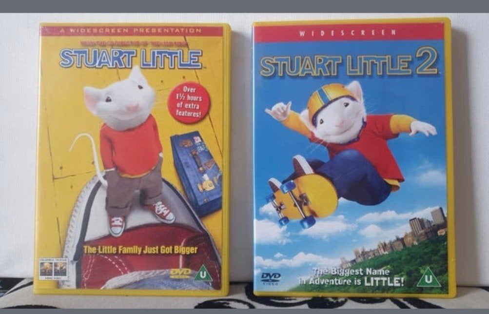 Stuart Little 1 & 2 DVD Boxset - Familie Avontuur, Avontuur, Gebruikt, Alle leeftijden, Ophalen of Verzenden