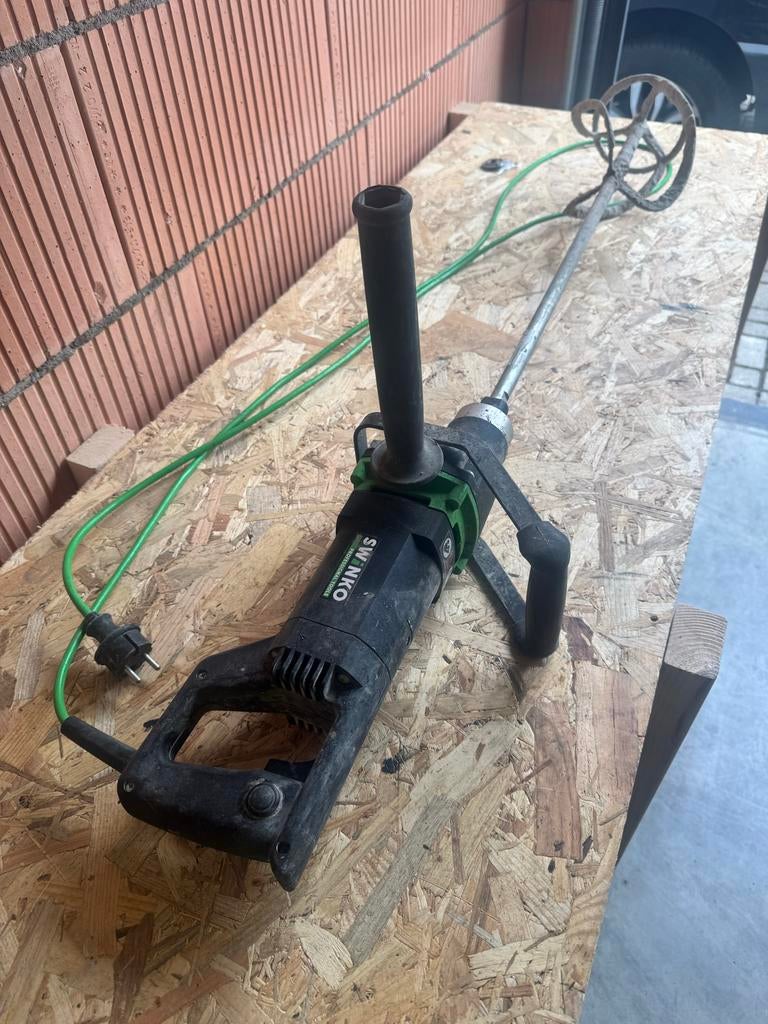 Swinko mortelmixer, Ophalen of Verzenden, Gebruikt
