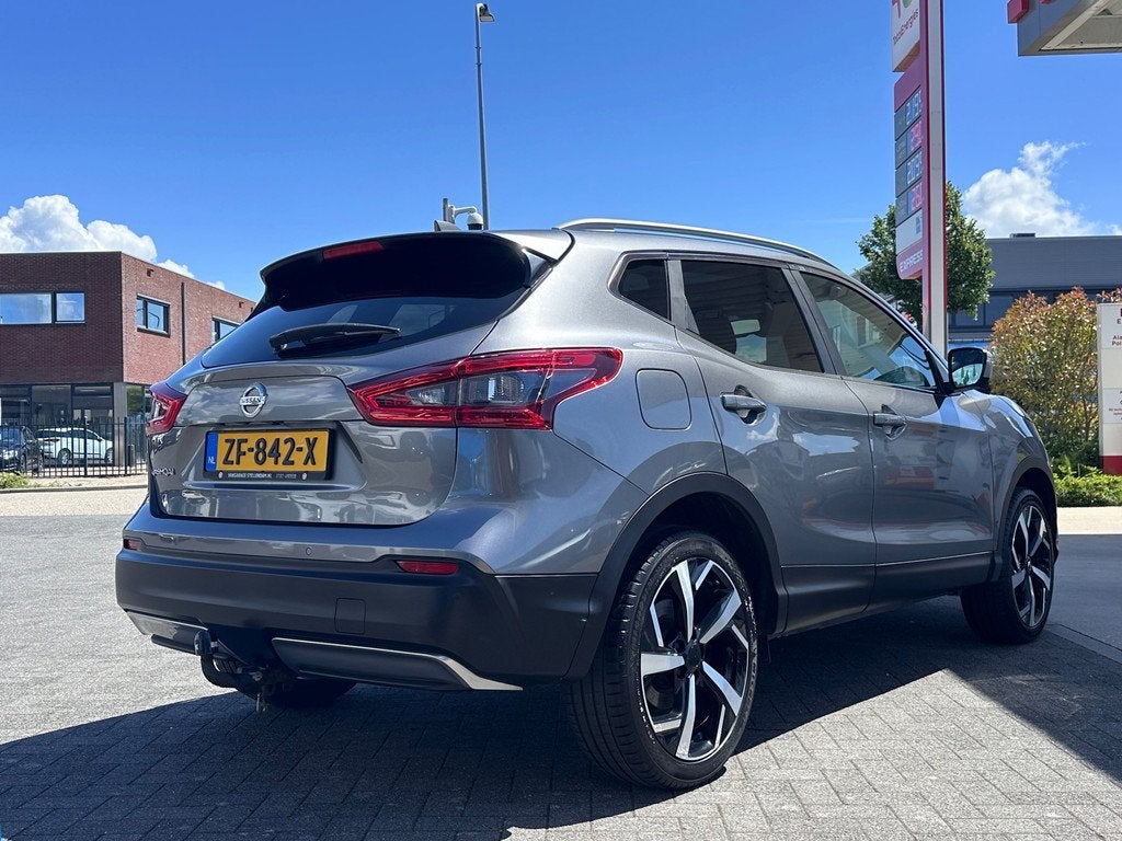 Nissan Qashqai 1.2 Tekna+|1e eigenaar|360 cam|Trekhaak|Bose|, Auto's, Nissan, Gebruikt, 4 cilinders, 116 pk, Handgeschakeld