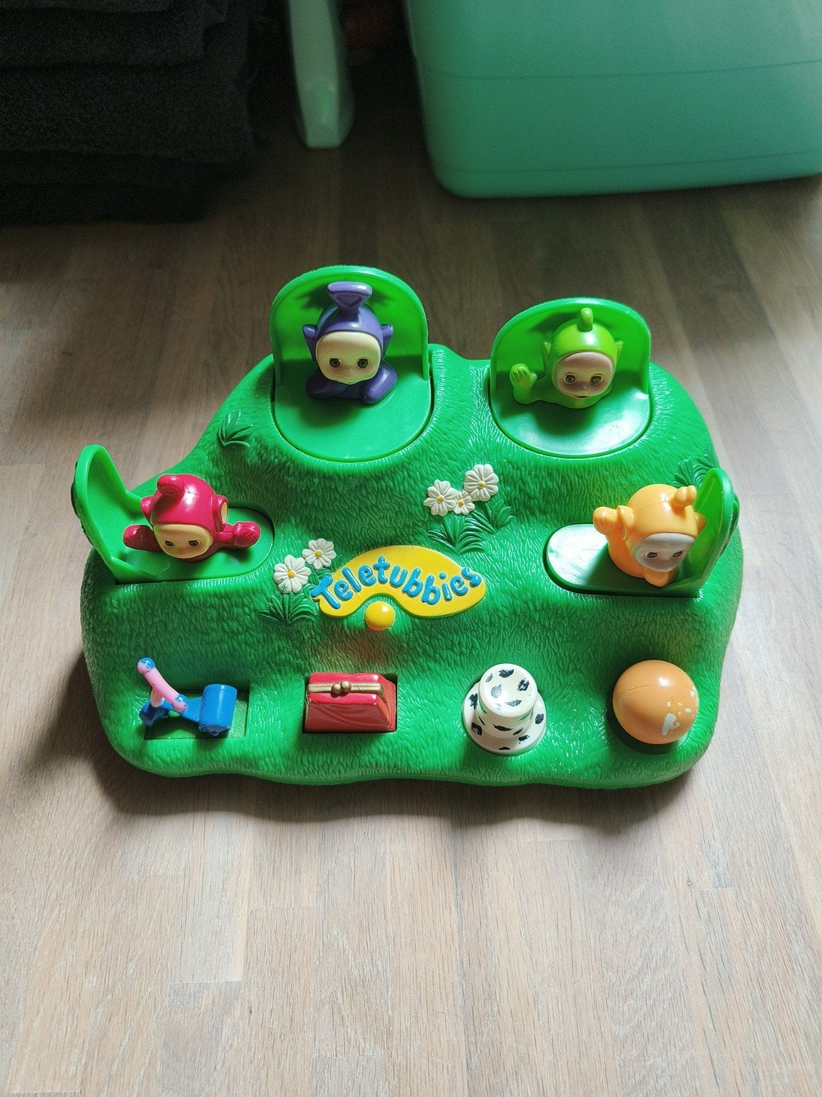Vintage Teletubbies Speelgoed - Pop-up Speelset, Ophalen of Verzenden, Gebruikt, Jongen of Meisje