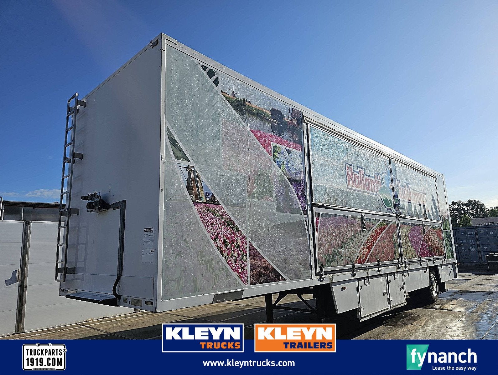 BURG BPDO 10 10 LS marktkraam/foodtrail, Auto's, Vrachtwagens, Overige kleuren, Origineel Nederlands, Bedrijf, Aanhangers en Opleggers
