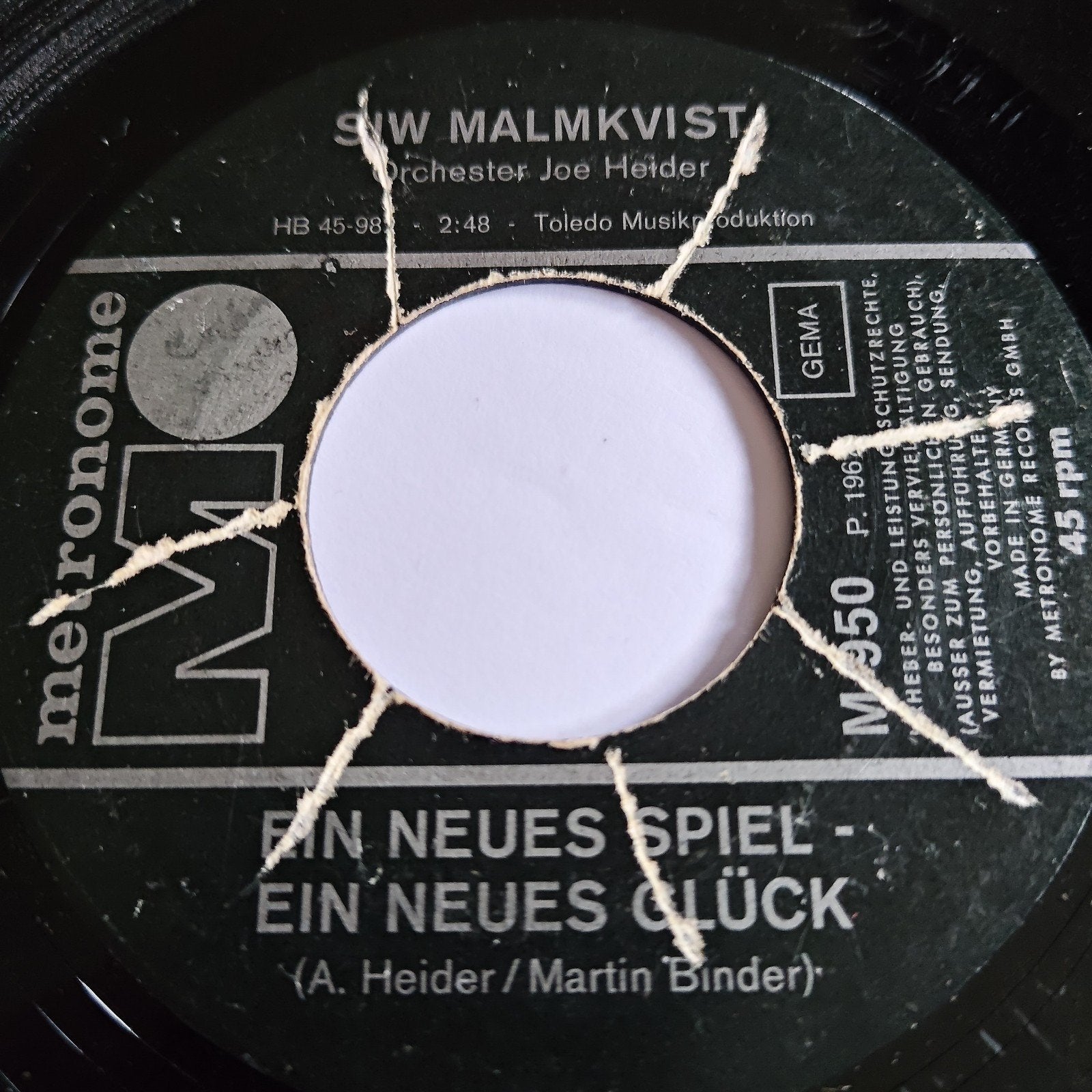Siw Malmkvist  Wer nicht kommt zur rechten Zeit (Single), Gebruikt, 7 inch, EP, Schlager