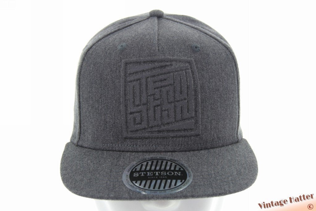 Baseball pet Stetson grijs katoen one size 53-61 nieuw, Stetson, Nieuw, Pet, One size fits all