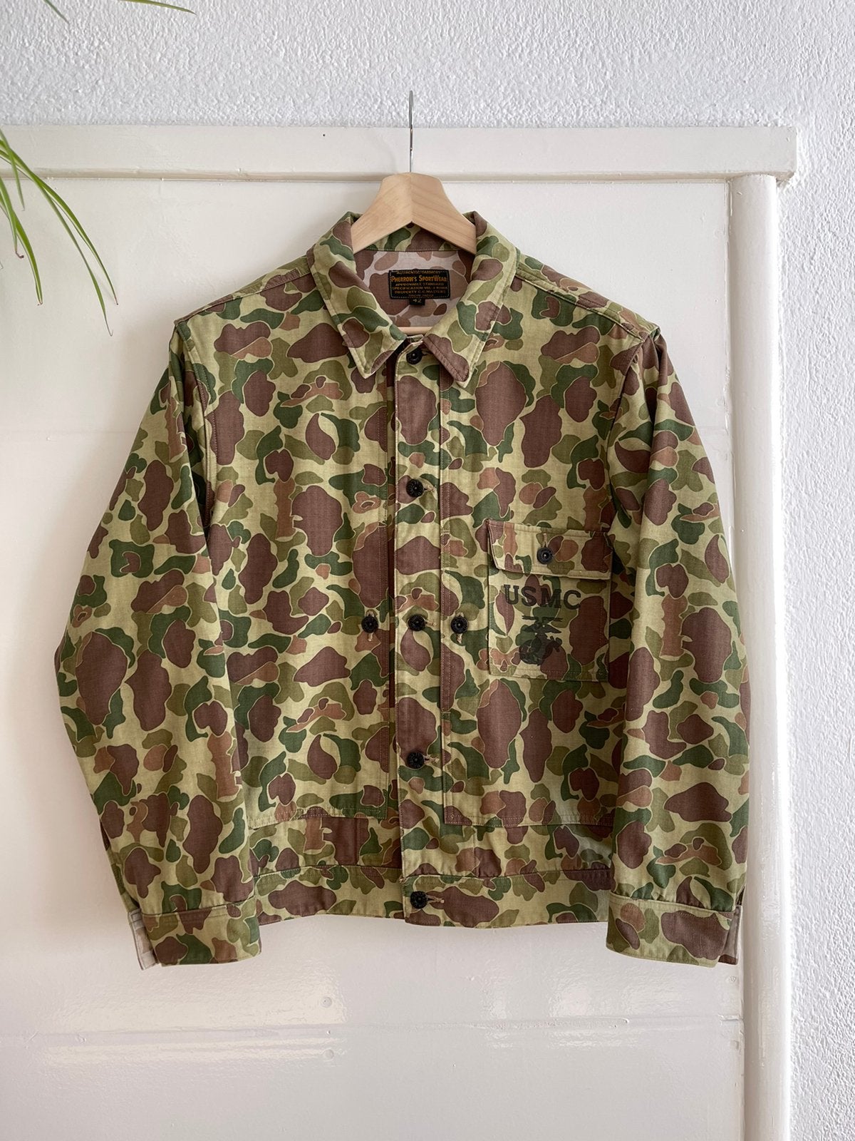 PHERROWS MILITARY UTILITY JACKET buzz rickson’s real mccoy's, Maat 52/54 (L), Ophalen of Verzenden, PHERROWS, Gedragen
