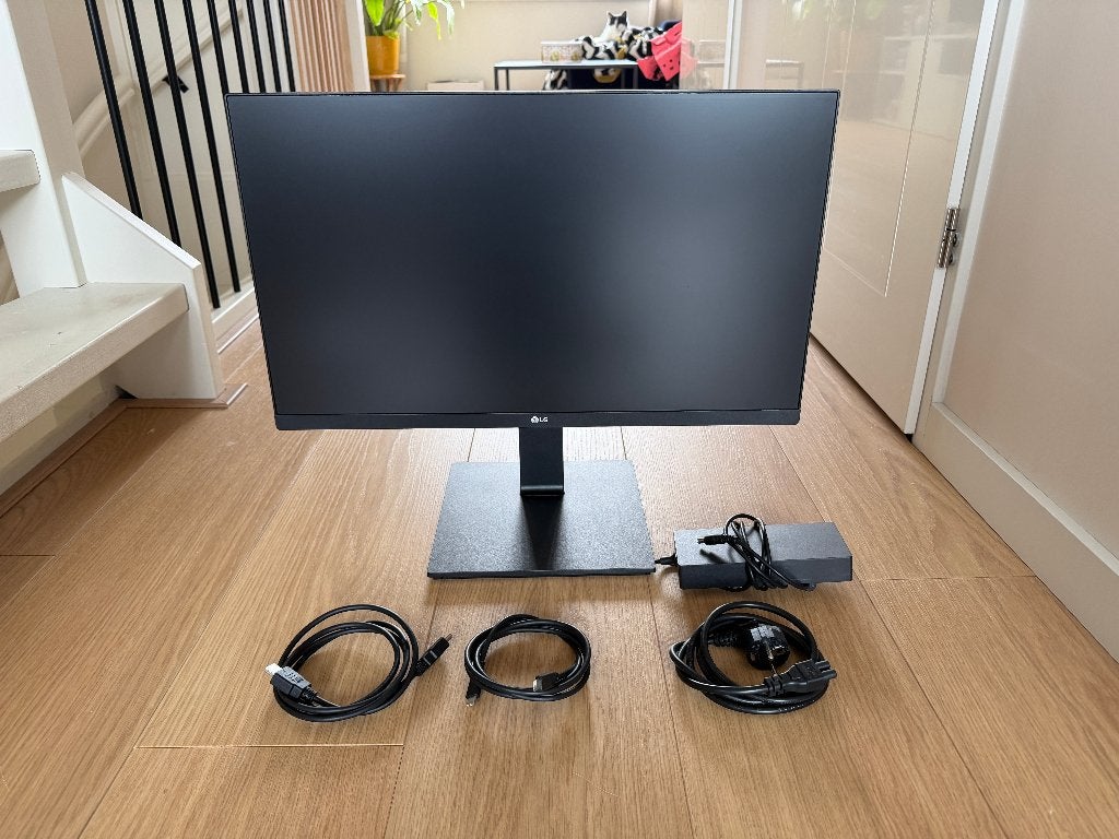 LG 24" Monitor - 24QP750, Ophalen, IPS, In hoogte verstelbaar, Full HD