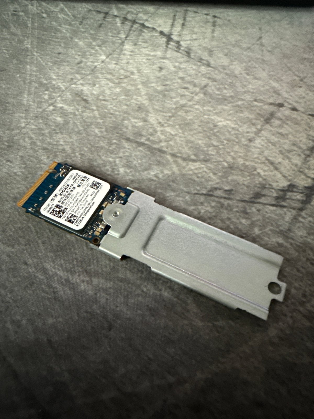 KIOXIA SSD 256GB M.2 2230, Intern, Gebruikt, 256GB, SSD