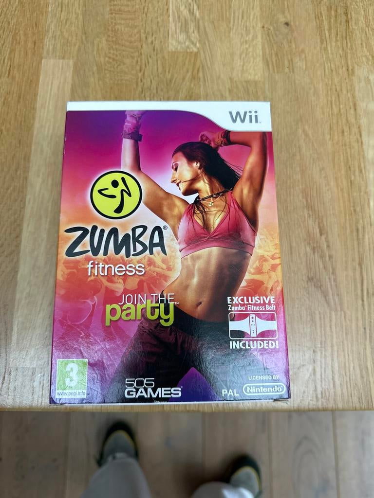 Wii zumba nieuw incl fitness belt, Spelcomputers en Games, 1 speler, Nieuw, Ophalen of Verzenden, Vanaf 3 jaar