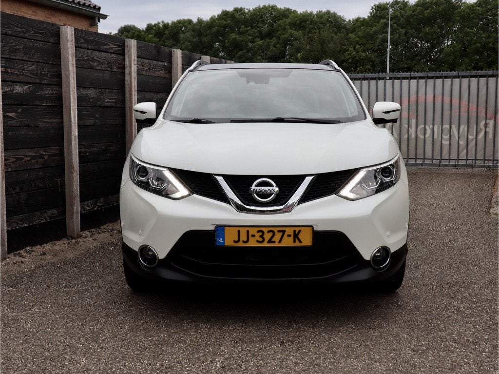 Nissan QASHQAI 1.2 Tekna AUT. (bj 2016, automaat), Auto's, Nissan, Gebruikt, 4 cilinders, 116 pk, Wit