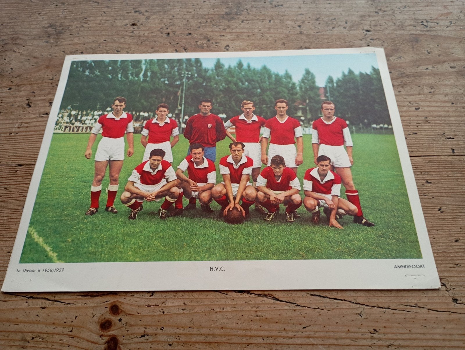 Vintage H.V.C Amersfoort voetbal  spelers team, Ophalen of Verzenden, Ajax