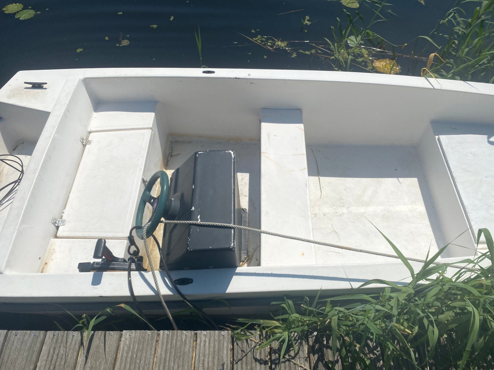 Wato bootje 4 meter met motor, Watersport en Boten, Ophalen of Verzenden, Zo goed als nieuw, Motor en Techniek, Motorboot