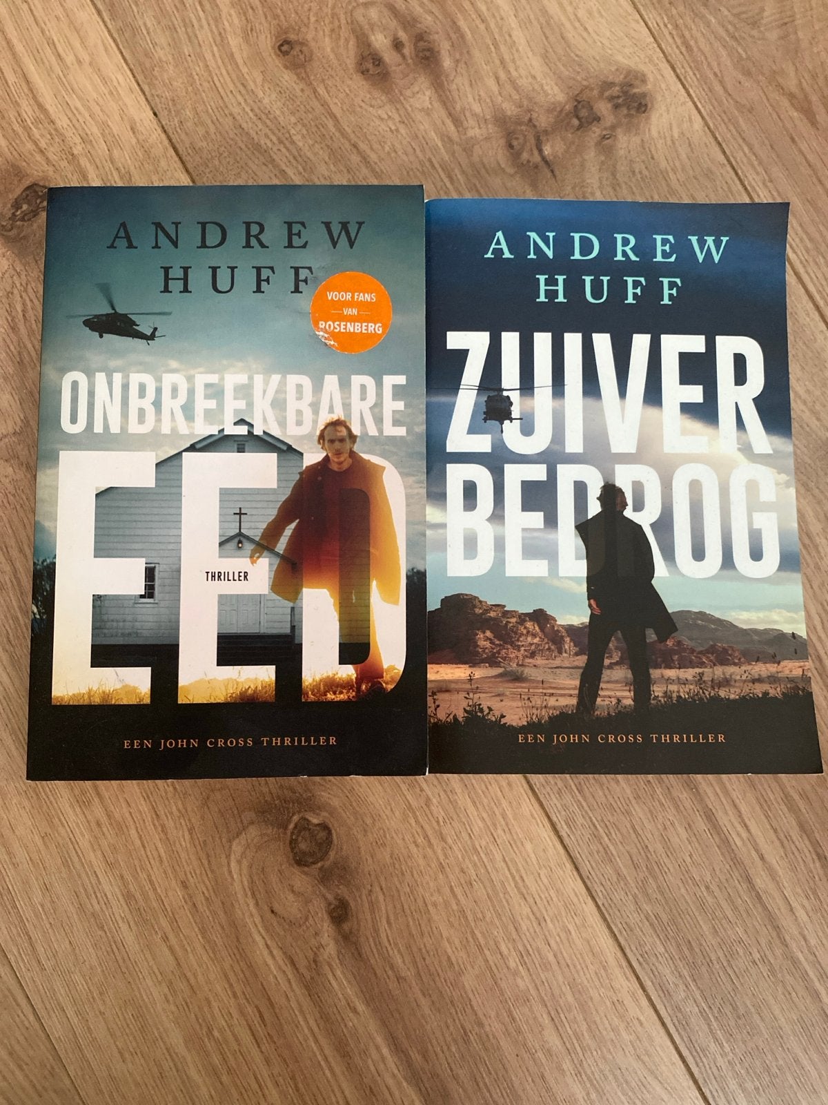Andrew Huff - Onbreekbare Eed & Zuiver Bedrog (thriller), Ophalen of Verzenden, Zo goed als nieuw, Nederland