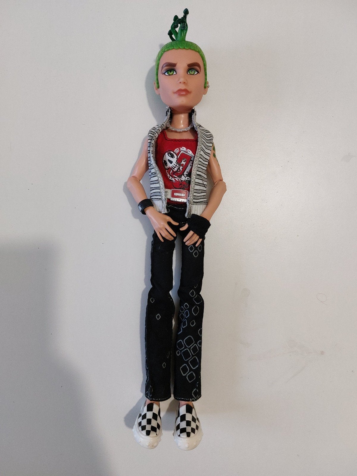 monster high deuce gorgon g1, Verzamelen, Poppen, Ophalen of Verzenden, Zo goed als nieuw, Pop