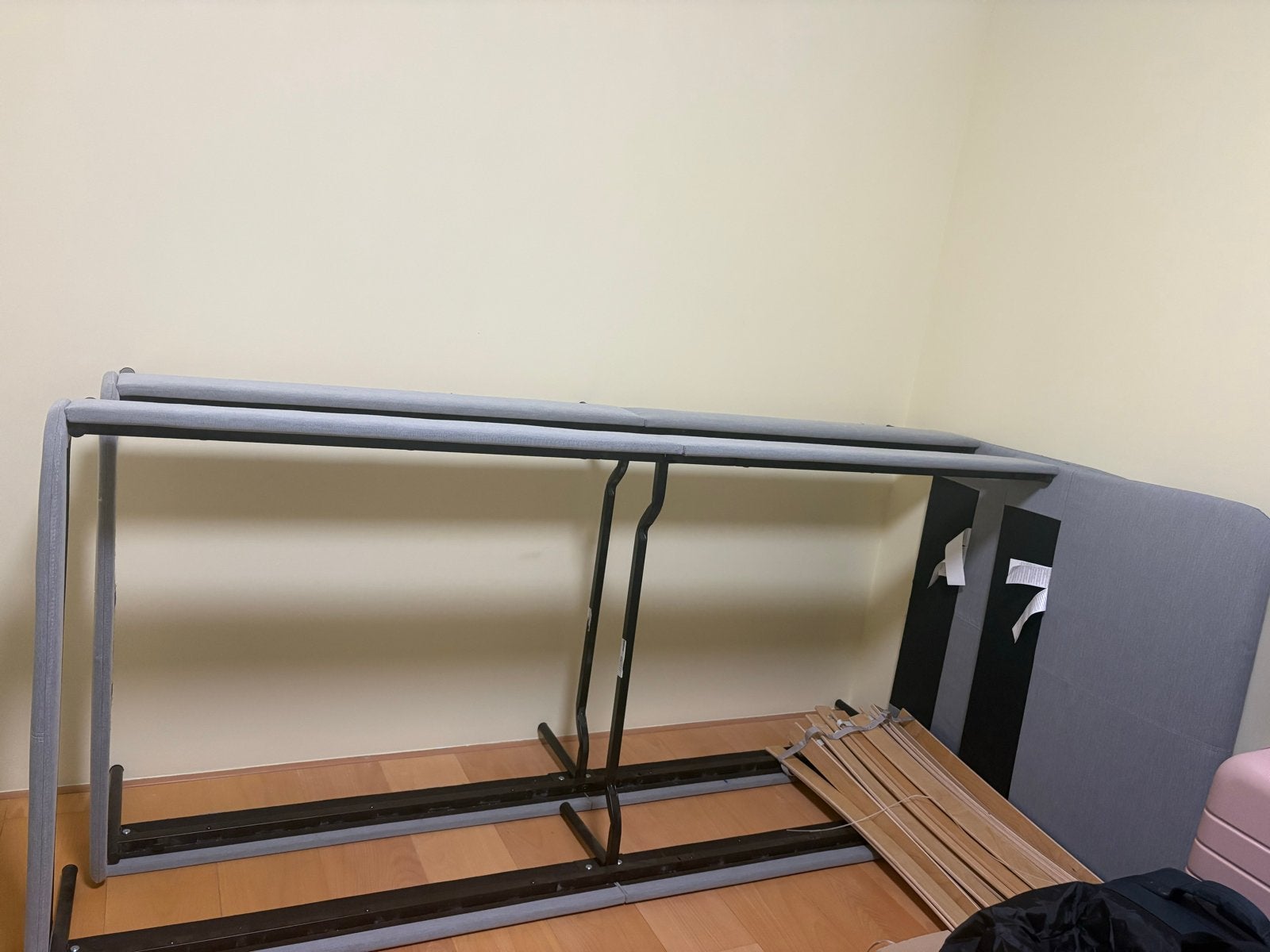IKEA SLATUM Bedframe met lattenbodem, 85 tot 100 cm, Gebruikt, Ophalen of Verzenden, Lattenbodem