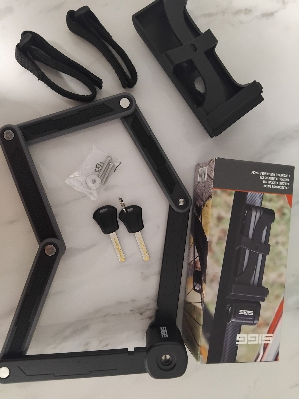 SIGG Vouwslot 85 cm - Nieuw in doos, Ophalen of Verzenden, Nieuw, Vouwslot