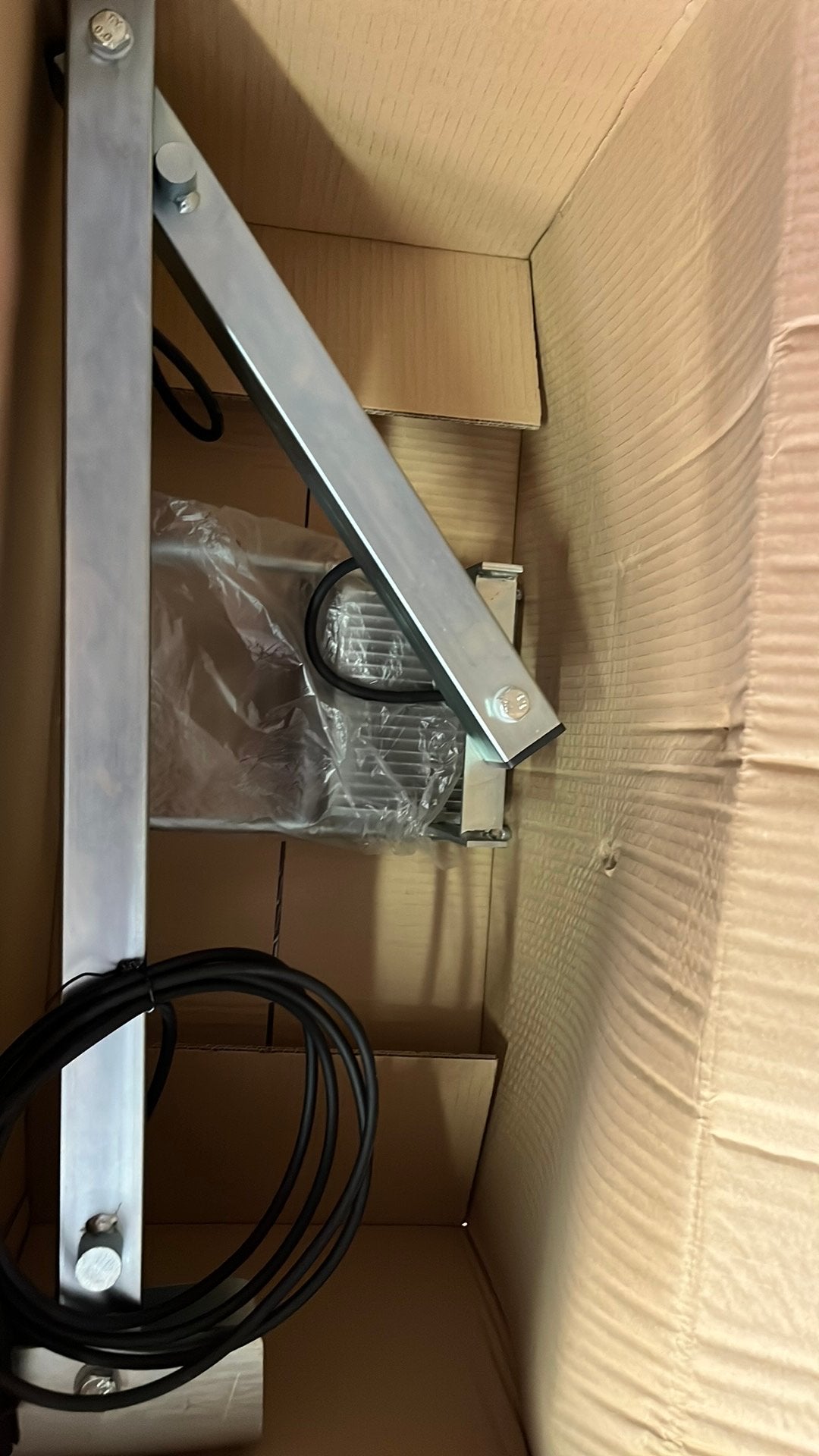 Verstelbare bouwlamp led., Doe-het-zelf en Verbouw, Ophalen, Nieuw, 50 tot 200 watt, Lamp met armatuur