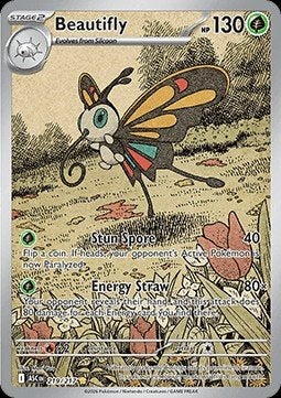 BEAUTIFLY 219/217 - ASCENDED HEROES, Ophalen of Verzenden, Nieuw, Losse kaart, Foil