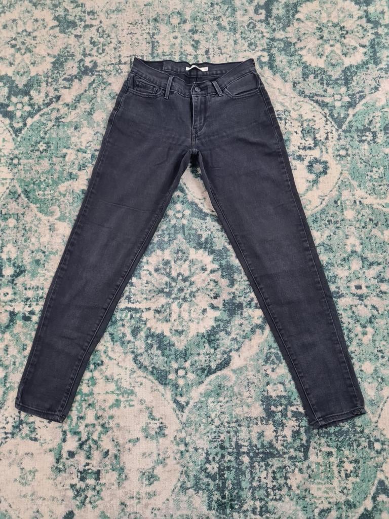 Levi’s 710 super skinny W26 L30 Dames Tulsi2630, Kleding | Dames, Spijkerbroeken en Jeans, Zwart, Ophalen of Verzenden, W27 (confectie 34) of kleiner