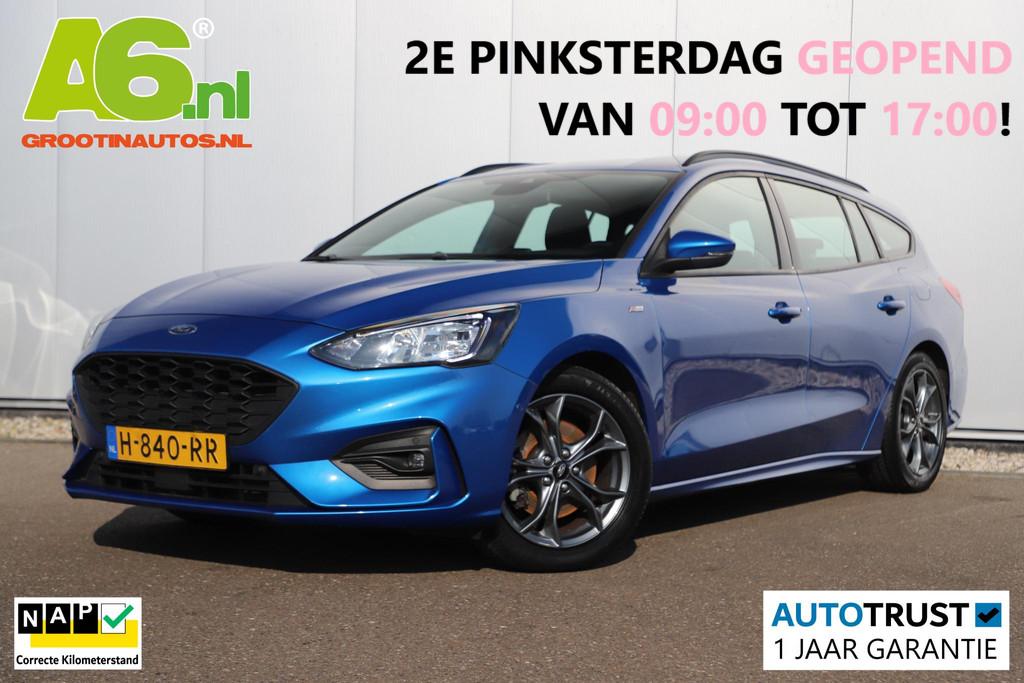 Ford Focus Wagon 1.0 EcoBoost ST Line Business Navigatie Ach, Auto's, Gebruikt, Euro 6, Met garantie (alle), 23 km/l