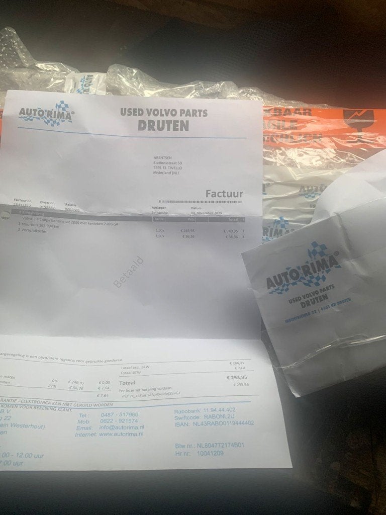 volvo v70 stuurhuis, Auto-onderdelen, Ophalen, Gebruikt, Volvo