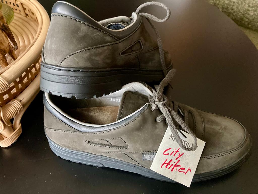 Mephisto city hiker 37, Nieuw, Grijs, Wandelschoenen, Ophalen of Verzenden