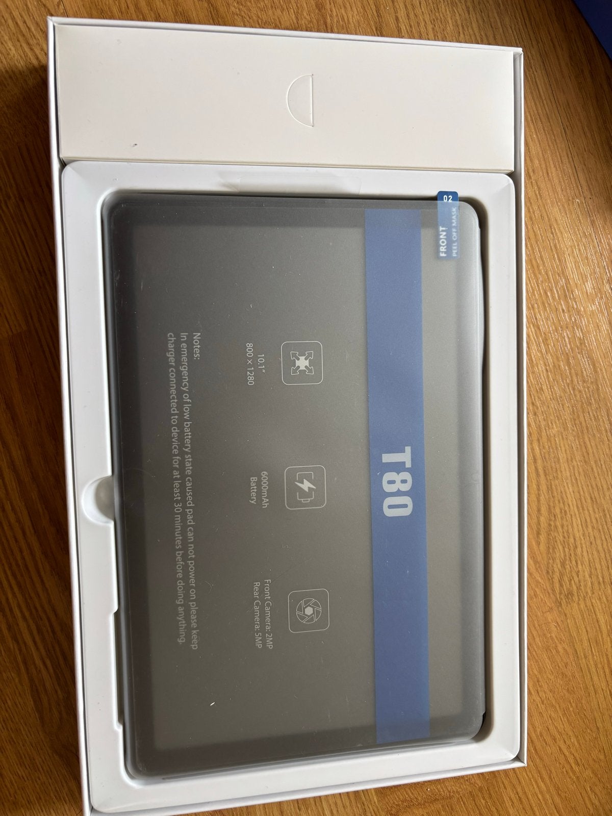 Nieuwe TABWEE T80 Tablet - 10.1 inch, 64GB, Wi-Fi, 10 inch, Nieuw, Ophalen of Verzenden, 128 GB