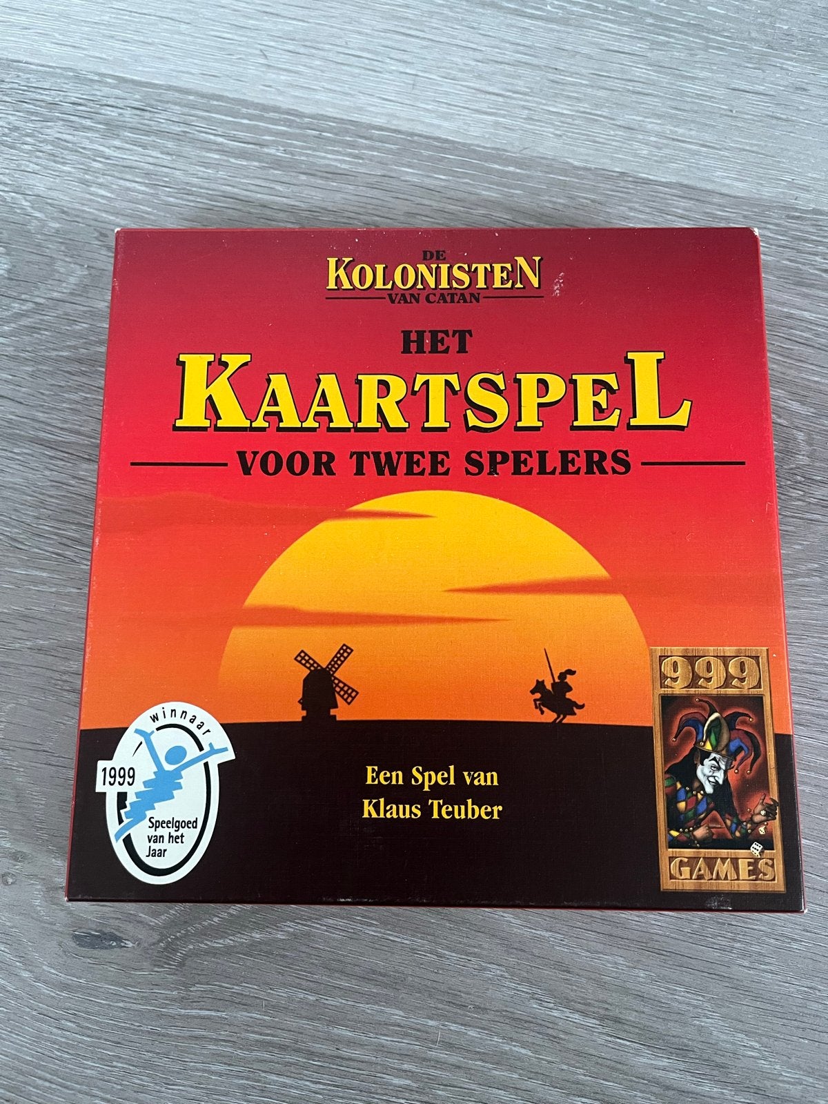 Kolonisten van Catan: Het Kaartspel voor Twee Spelers, Een of twee spelers, Ophalen of Verzenden, Zo goed als nieuw