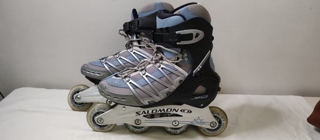Skeelers Salomon Siam 7 Pro dames  mt 39 2/3, Sport en Fitness, Gebruikt, Salomon, Onbekend, Onbekend