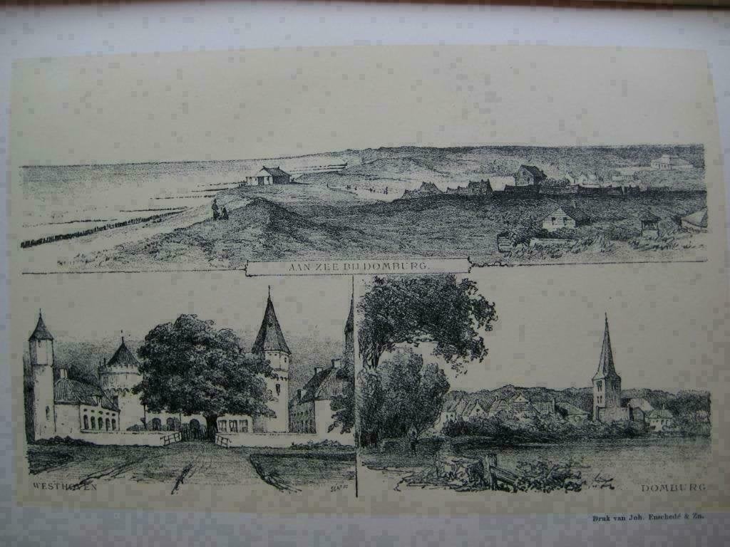 104 / Domburg / Westhoven    Litho 1876, Ophalen of Verzenden