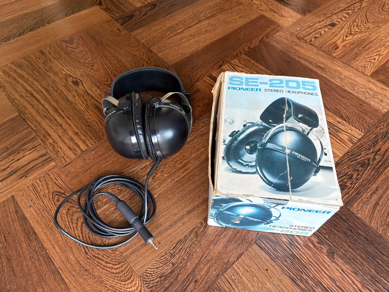Klassieke/ vintage Pioneer koptelefoon SE-205, Ophalen of Verzenden, Zo goed als nieuw, Overige merken
