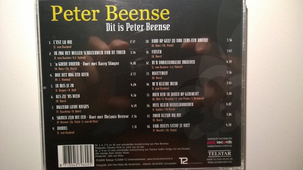 Peter Beense - Dit Is Peter Beense, Ophalen of Verzenden, Zo goed als nieuw, Levenslied of Smartlap, Album
