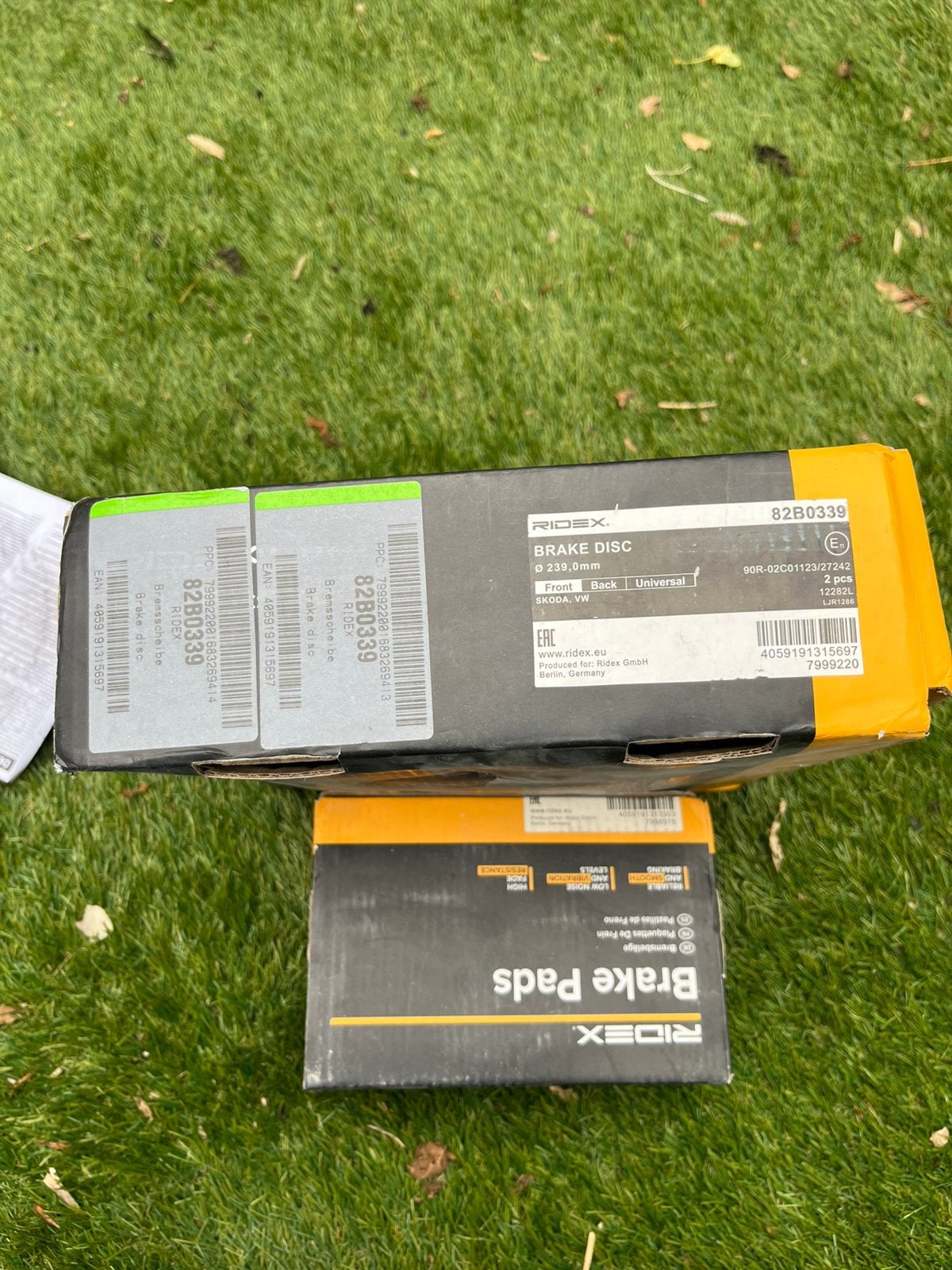 Remmen voor vw/skoda, Ophalen, Nieuw, Skoda