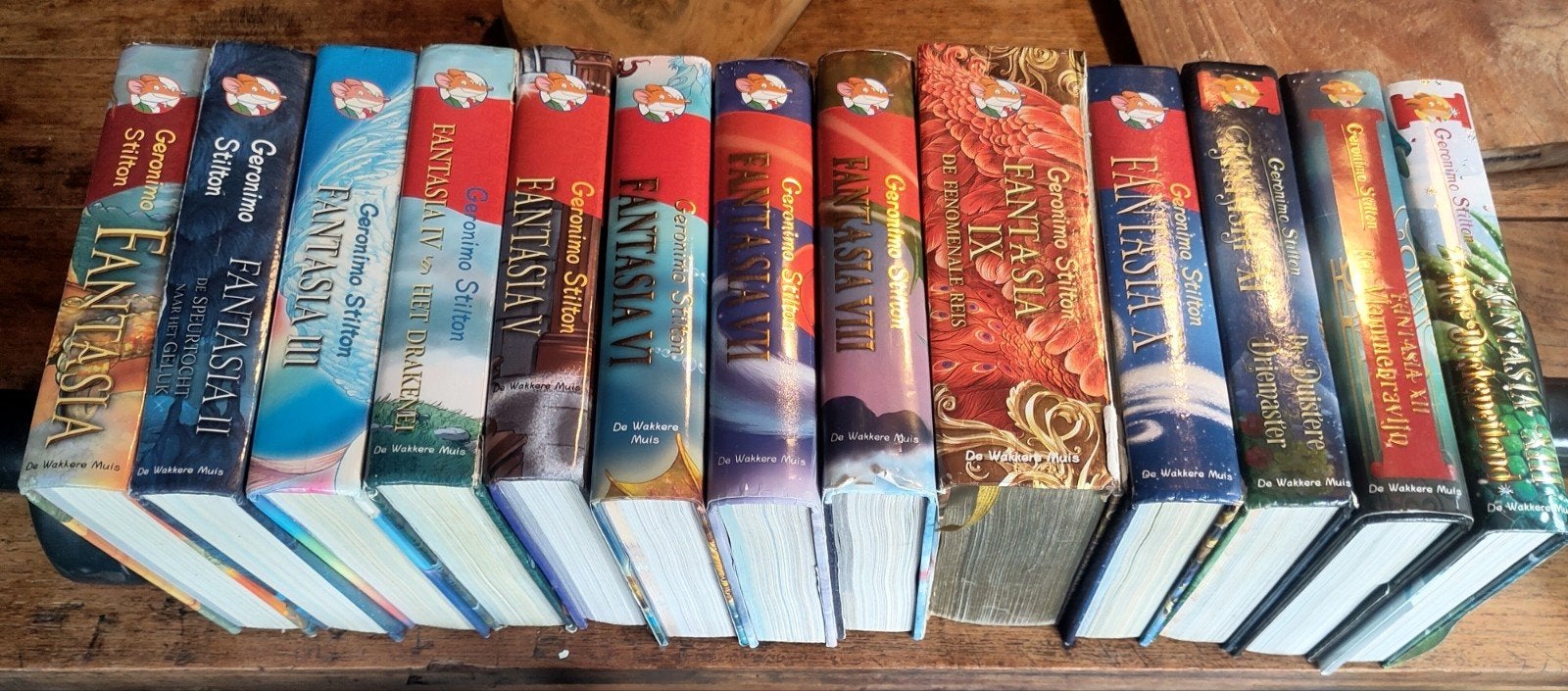 Geronimo Stilton Fantasia Boekenreeks - 13 delen, Boeken, Fantasy, Ophalen of Verzenden, Zo goed als nieuw