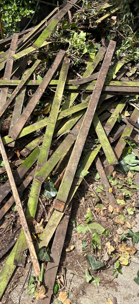 Gebruikte houten planken en balken, Ophalen, Gebruikt, 25 tot 50 mm, Grenen