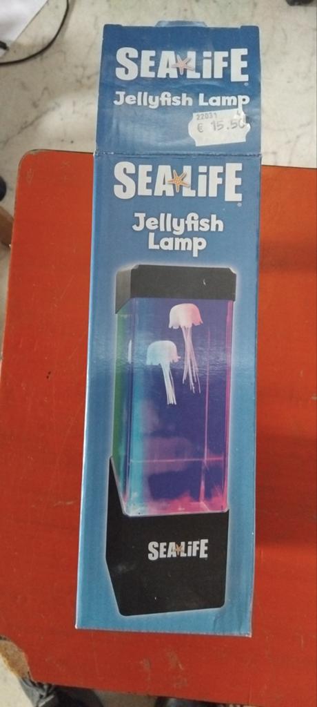 Sea Life Kwallenlamp - Sfeervolle Decoratie, Ophalen of Verzenden, Nieuw, Modern, Sfeervol, Onderwater