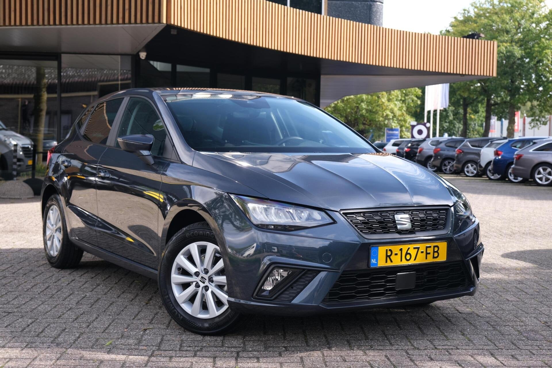 Seat Ibiza 1.0 Style|Rijklaar!|Carplay|LaneAssist|FrontAssis, Auto's, Voorwielaandrijving, Stof, Parkeersensor, Ibiza