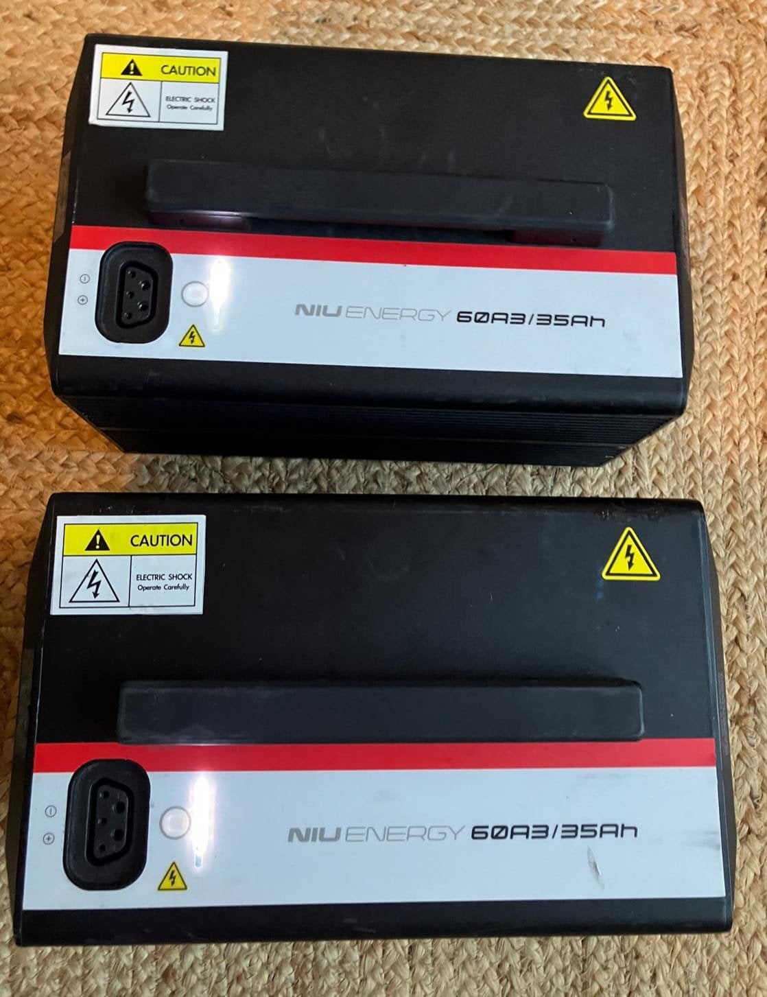 Niu batterijen 60a3/35AH N-series, Zo goed als nieuw