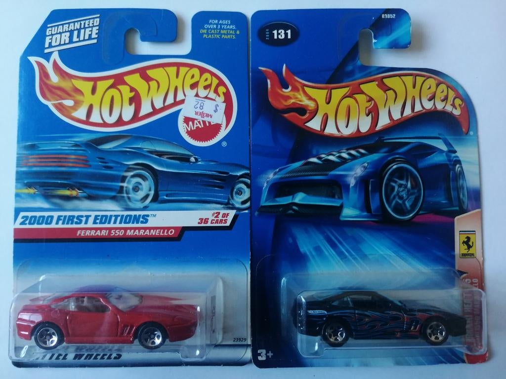 Ferrari 550 Maranello Hotwheels, Verzenden, Auto