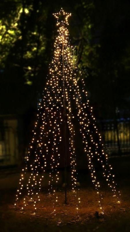 Led - kerstboom voor buiten 350cm en ! 848 ledlampen! nieuw, Diversen, Kerst, Ophalen of Verzenden, Nieuw