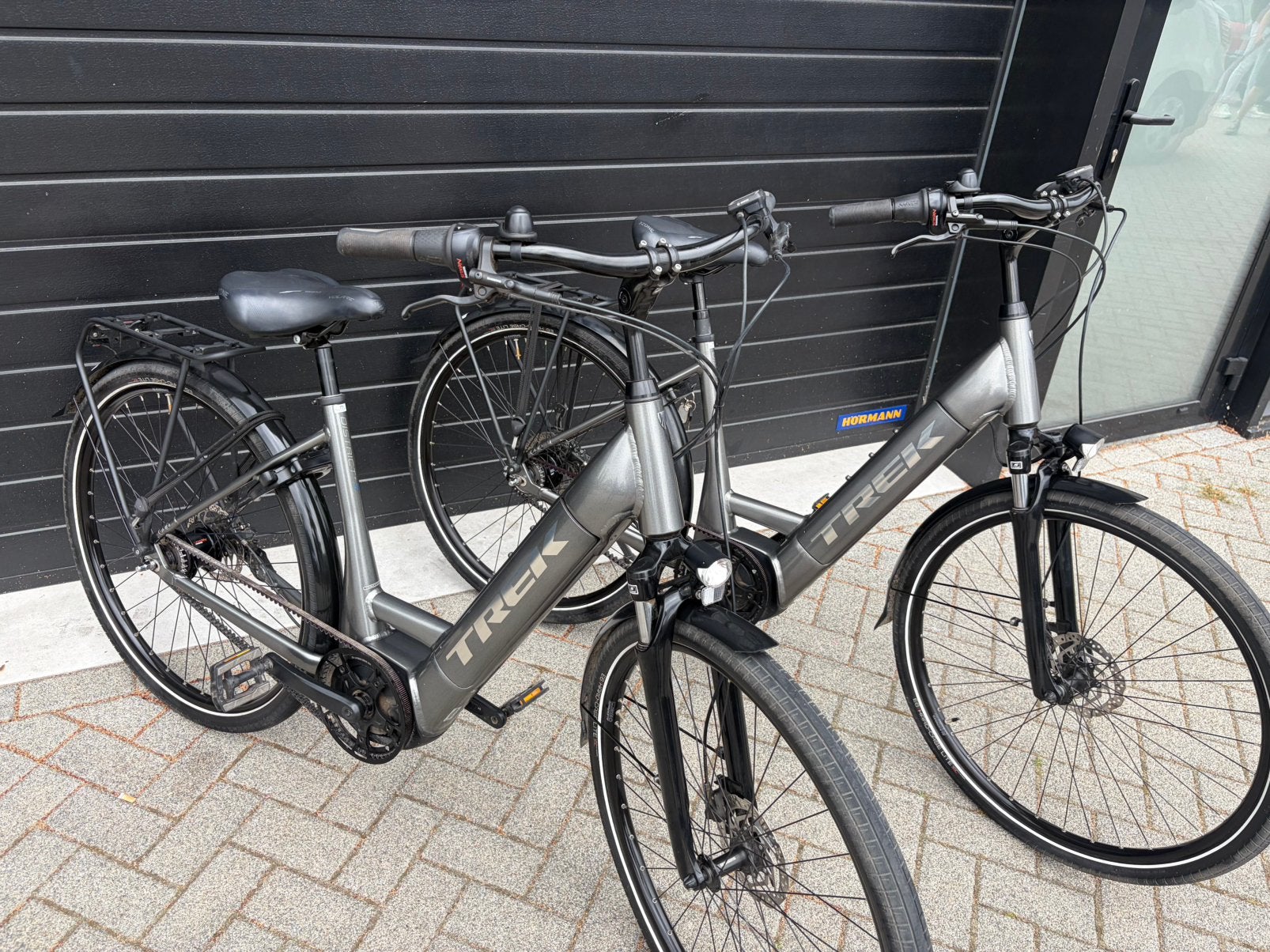 Bijna nieuwe Trek District 7+ met belt bosch active line+, Overige merken, Ophalen of Verzenden, Zo goed als nieuw, 50 km per accu of meer