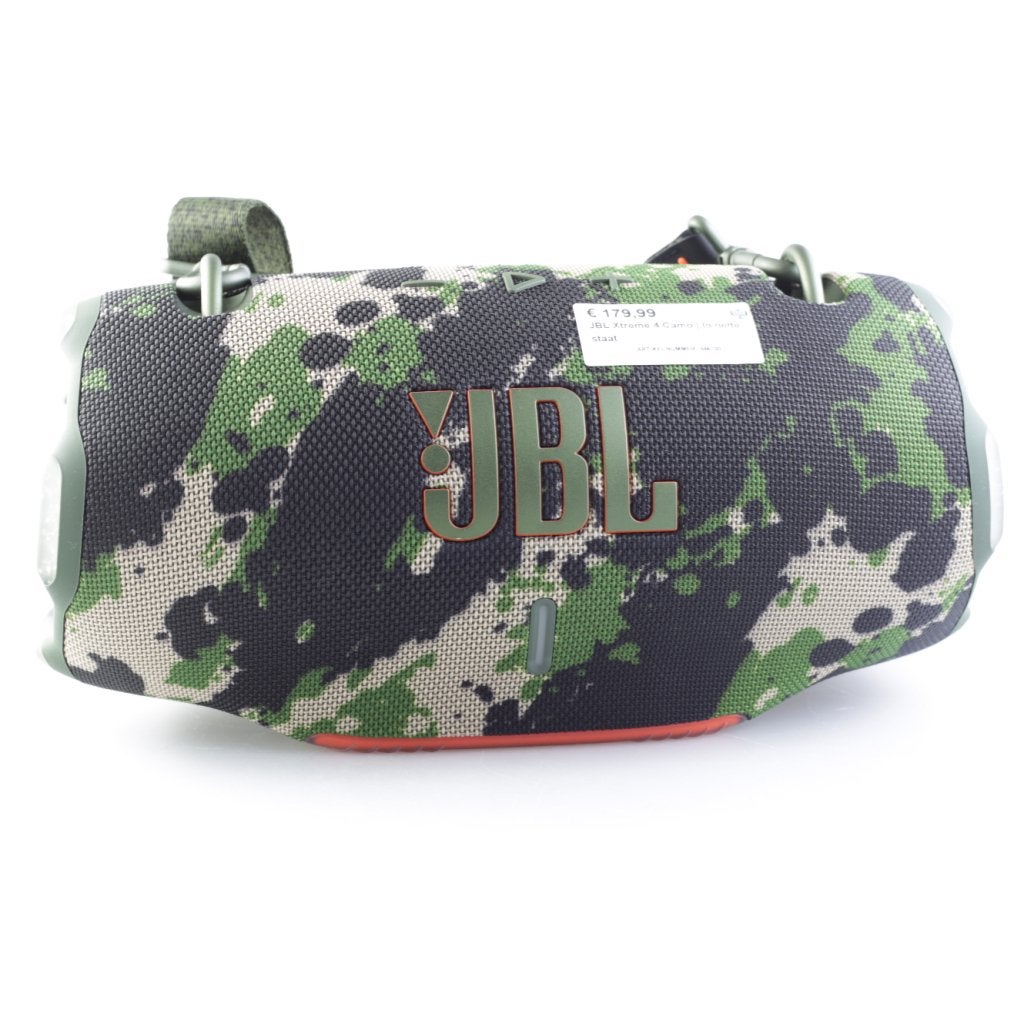 JBL Xtreme 4 Camo | In nette staat, JBL, Zo goed als nieuw, Support@jbl.com, 400 Atlantic Street
Stamford, CT 06901
USA