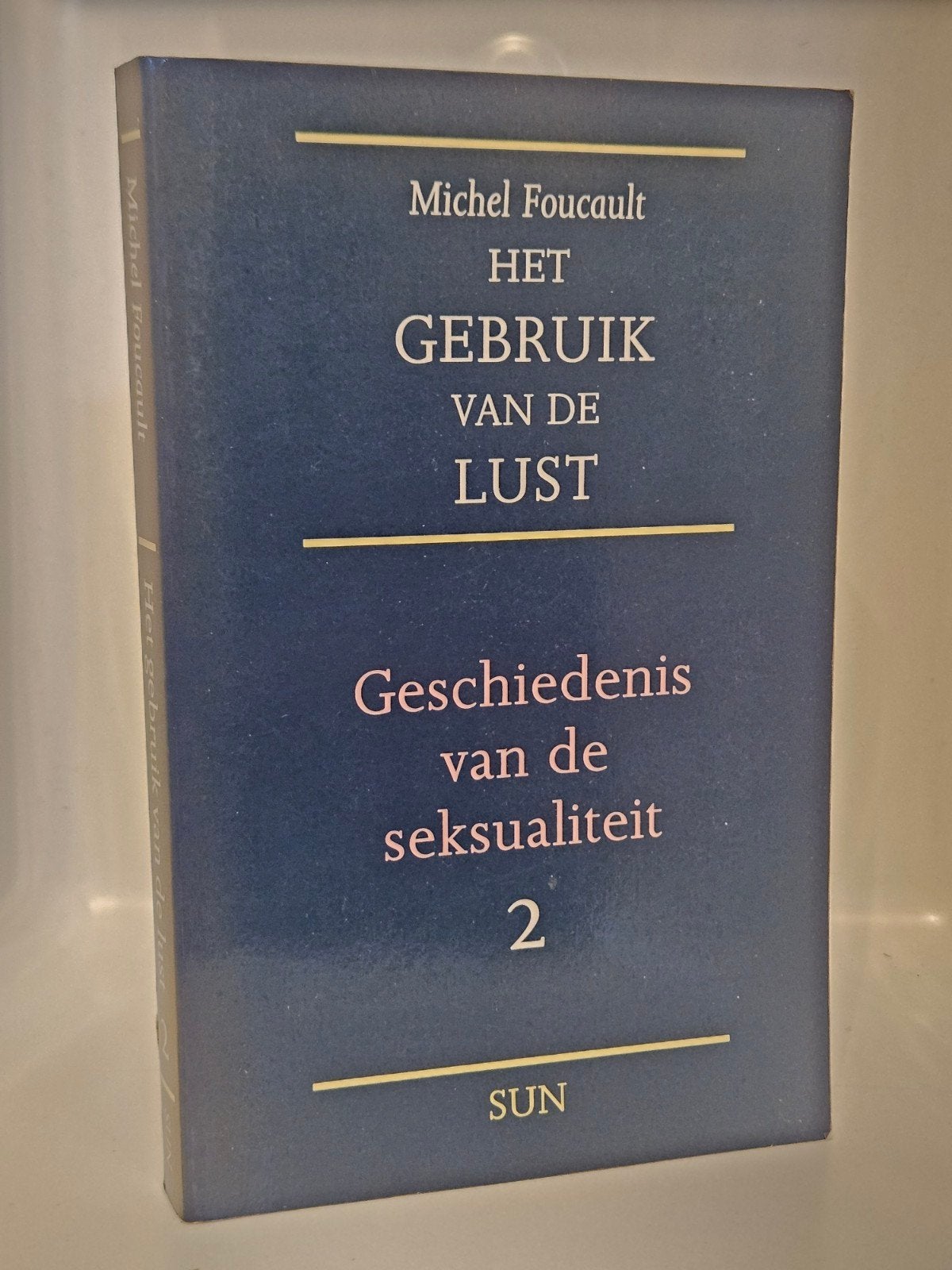 Foucault Geschiedenis van de seksualiteit 2, Gelezen, Foucault, Ophalen of Verzenden, Overige onderwerpen