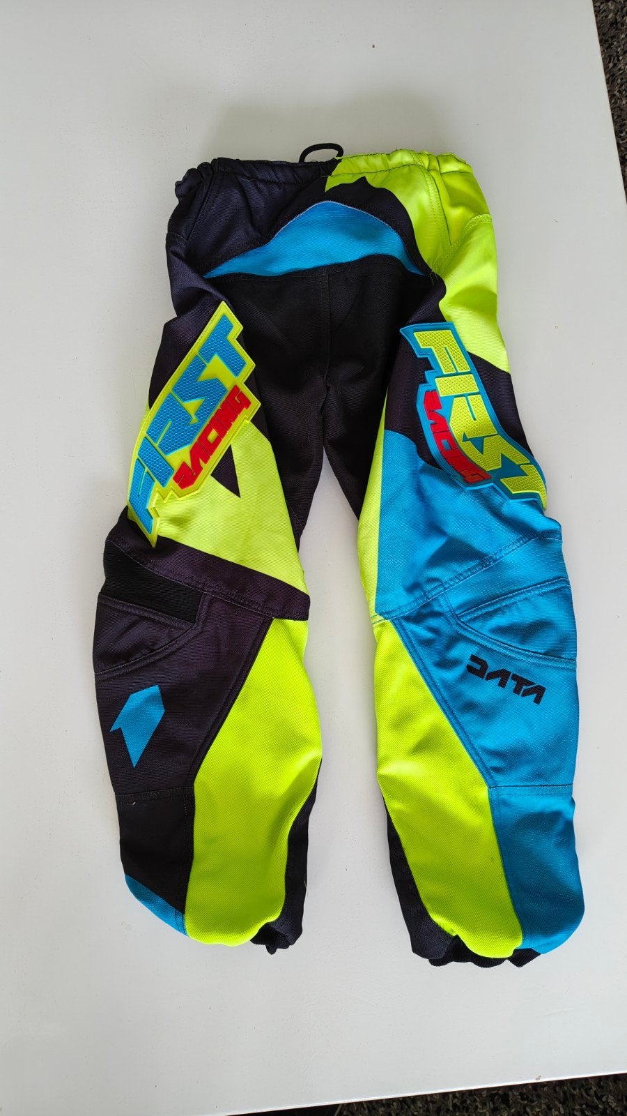 Motorcross broek First Racing voor kids va 9 jaar, Motoren, Ophalen of Verzenden, Tweedehands