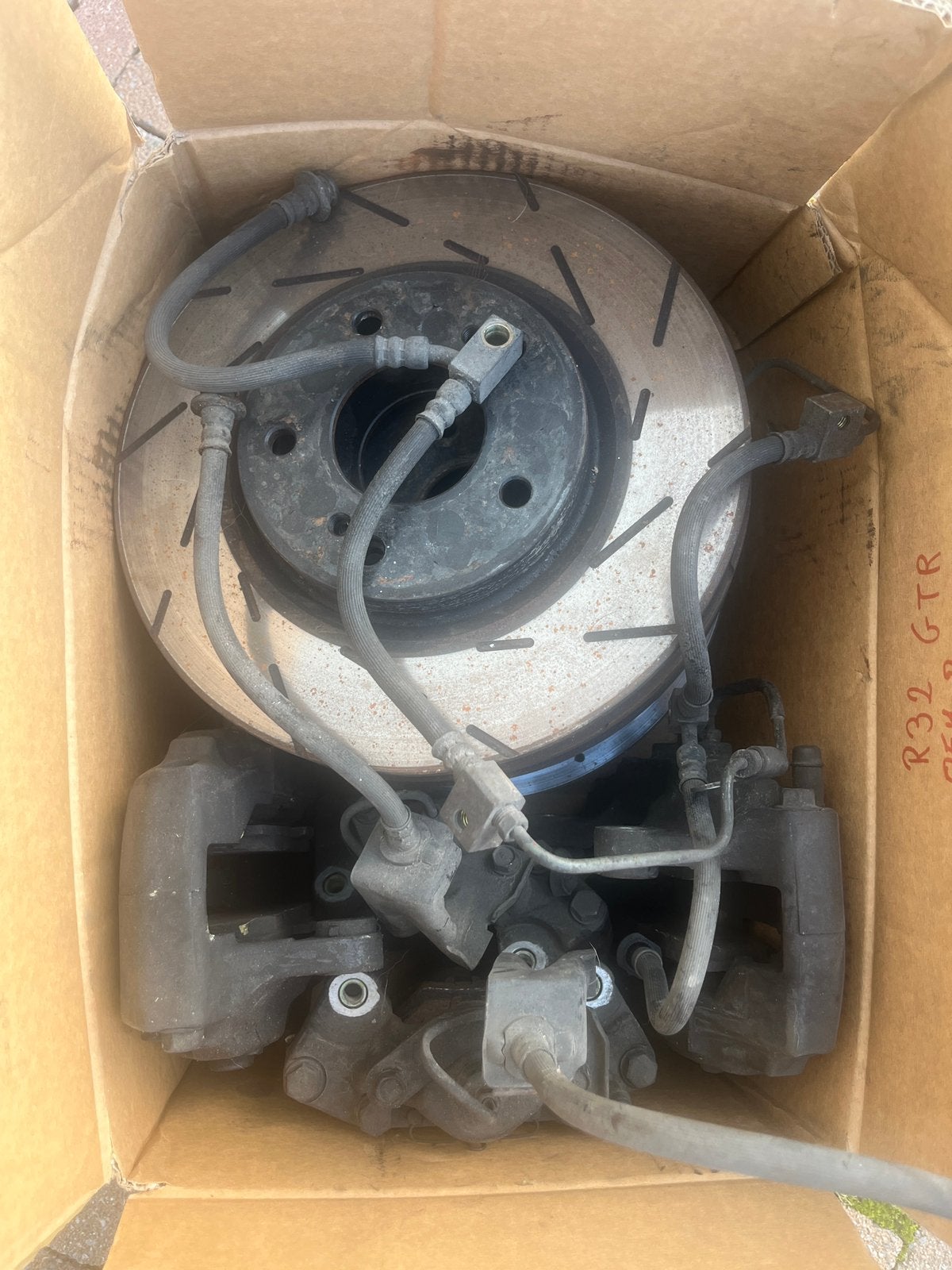 Volledige set nissan skyline r32 gtr remmen, Ophalen, Gebruikt, Nissan