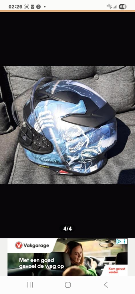 Shoei NXR-2 nieuw Maat XL model Faust, Nieuw met kaartje, XL, Kinderen, Ophalen of Verzenden
