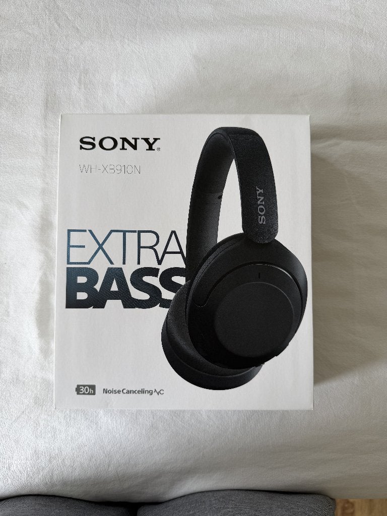 Sony WH-XB910N, Audio, Tv en Foto, Koptelefoons, Gebruikt, Ophalen of Verzenden, Draadloos, Zwart