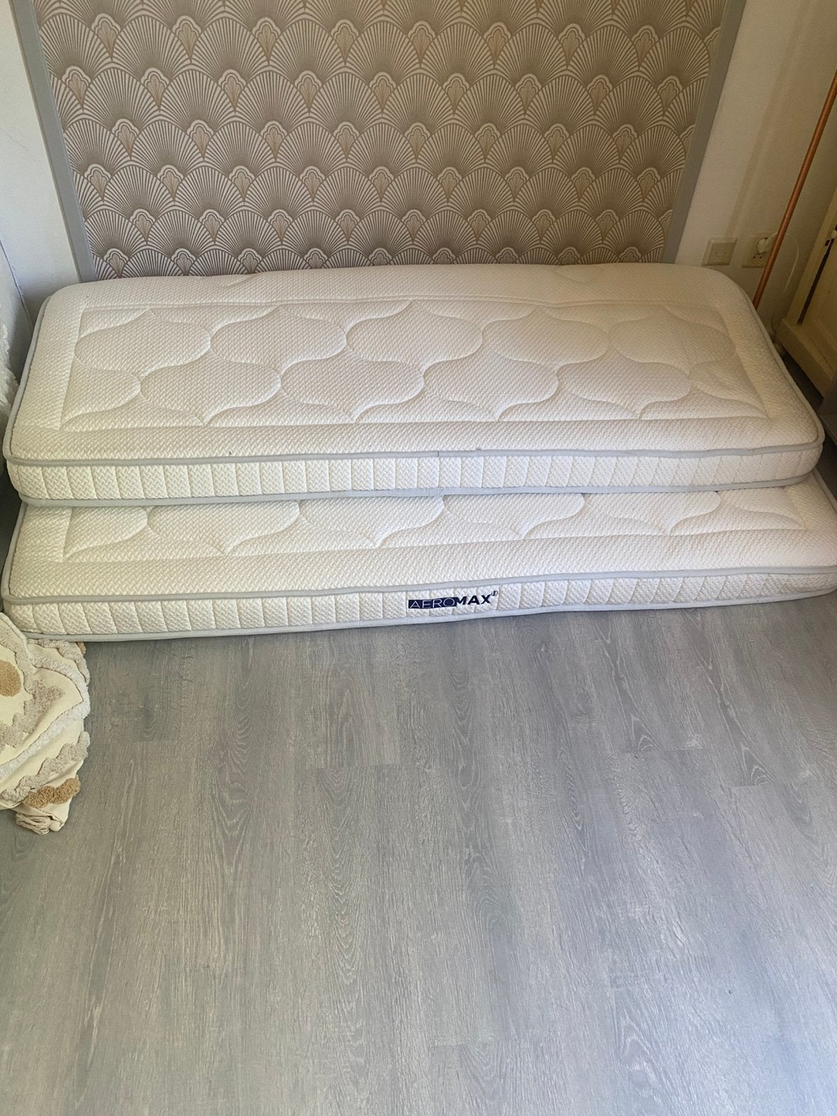 Topper AEROMAX Breeze 1 180x200cm, 12 cm dik., Ophalen, Tweepersoons, Zo goed als nieuw, Matras