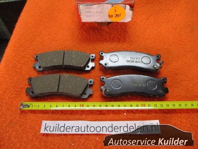 Remblokken achter Mazda 929 III Xedos 9 BP795 BLF667  1U0E26, -, -, Nieuw, Ophalen of Verzenden
