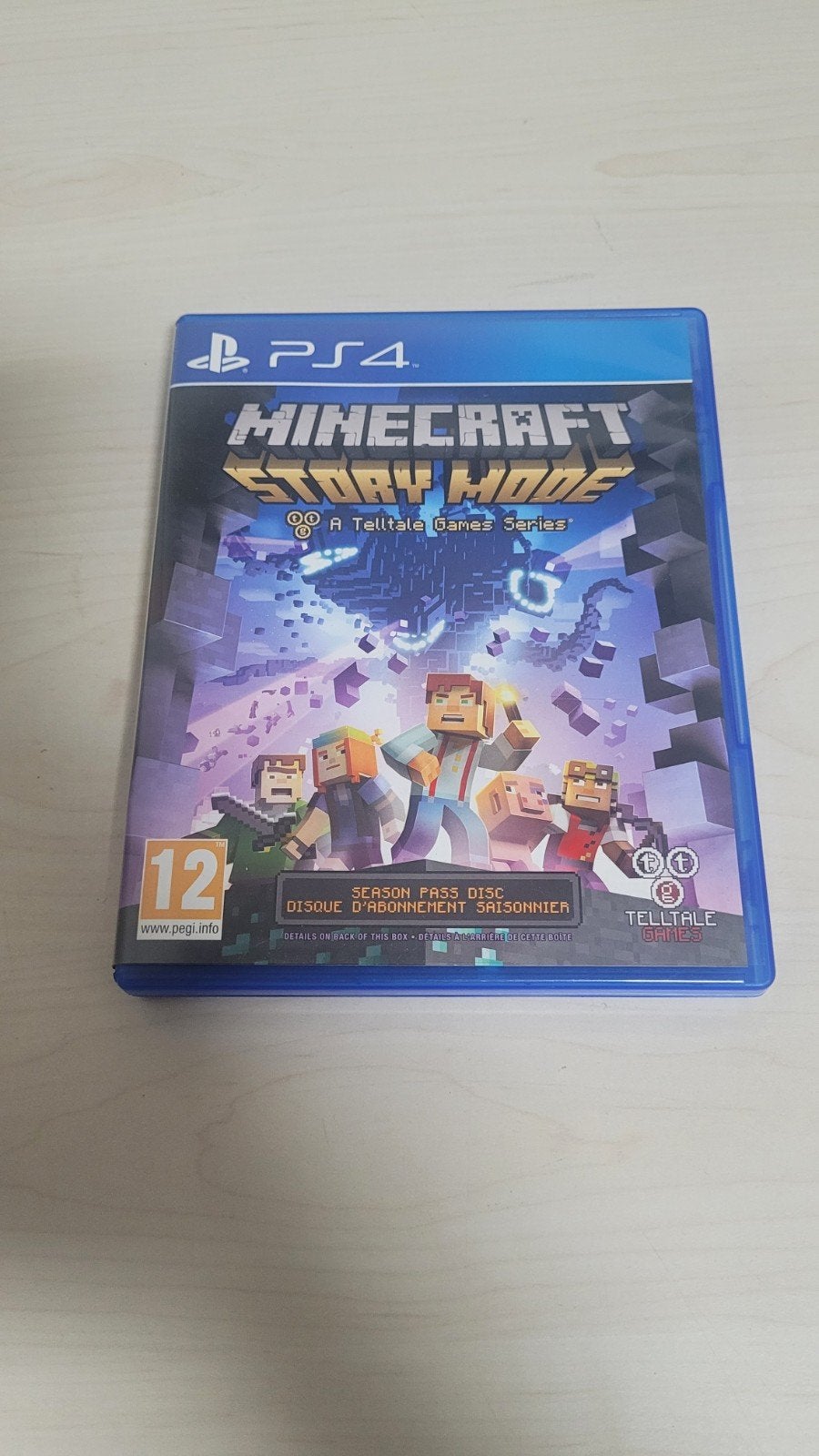 Minecraft Story Mode PS4 - Avontuurlijk Telltale Spel, Spelcomputers en Games, Avontuur en Actie, Gebruikt, 1 speler, Ophalen of Verzenden