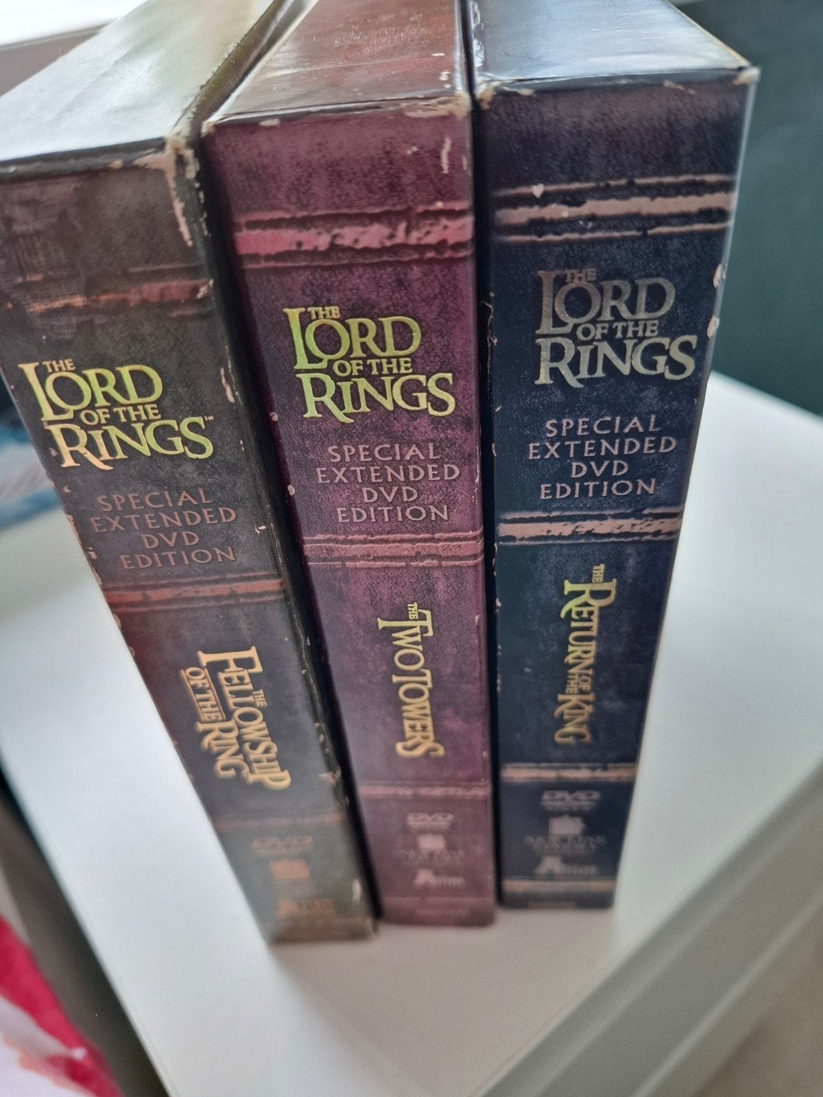 Lord of the Rings Special Extended DVD Edition Trilogie, Nederlands, Ophalen of Verzenden, Gebruikt, Engels